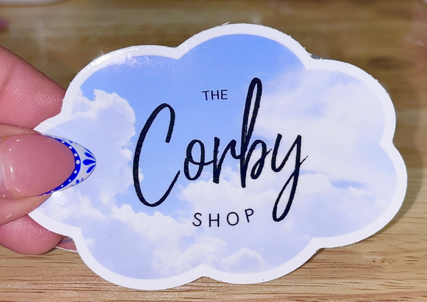 Corby Shop Sticker