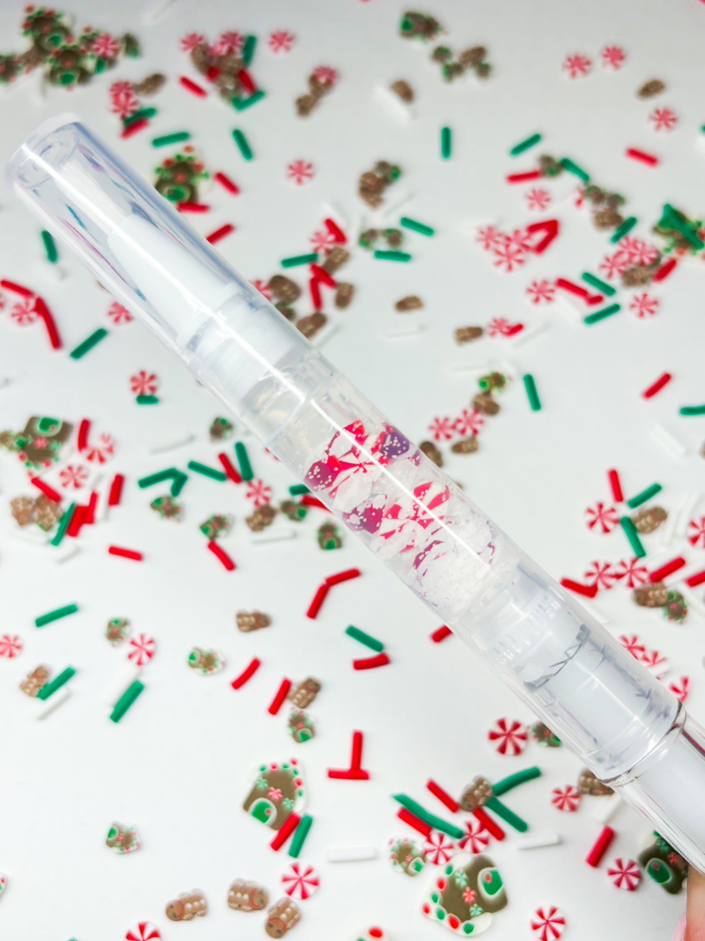 ** NEW ** Candy Cane Cuticle Oil Pen
