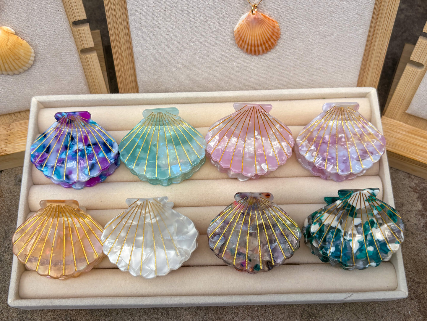 Shell Hair Clip